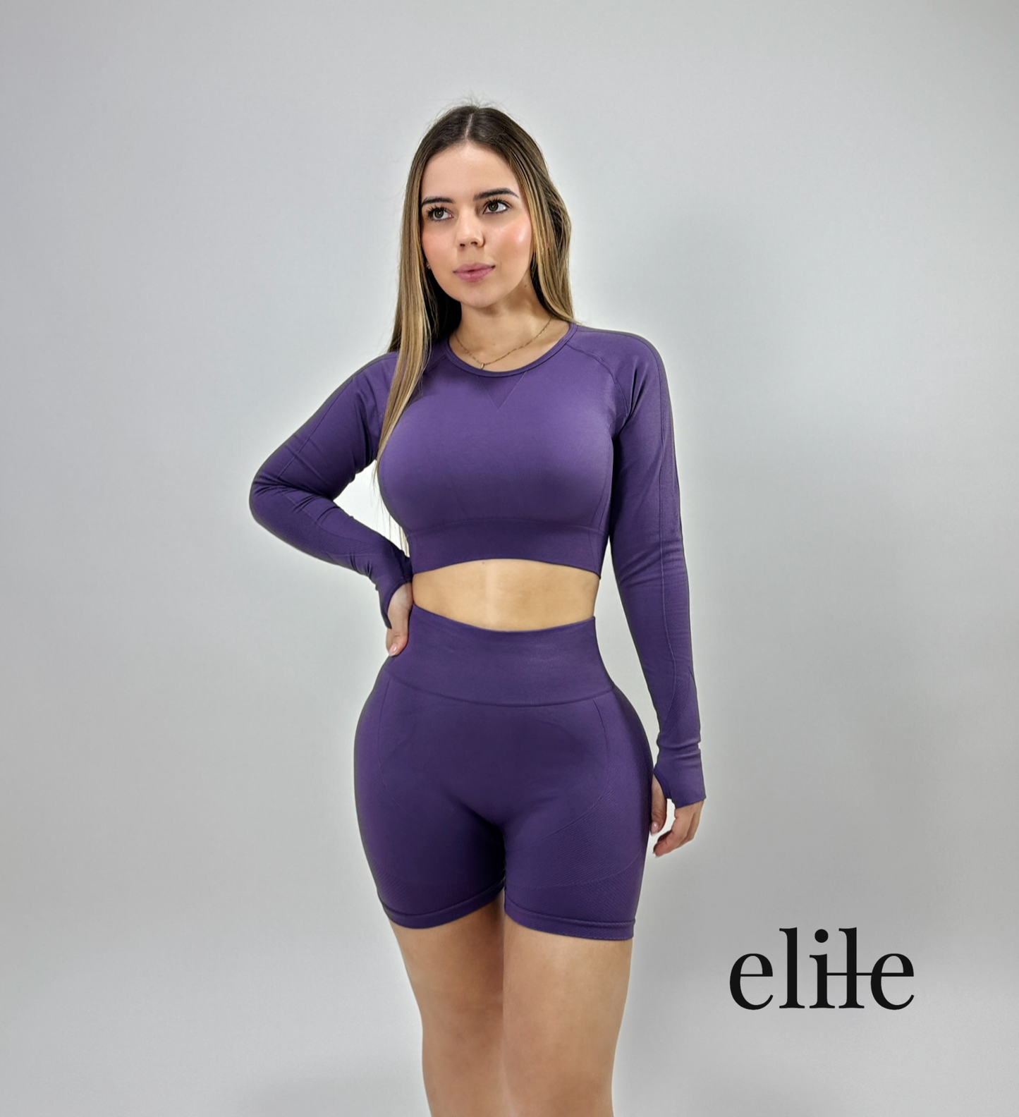 SET SHORT+TOP MANGA LARGA